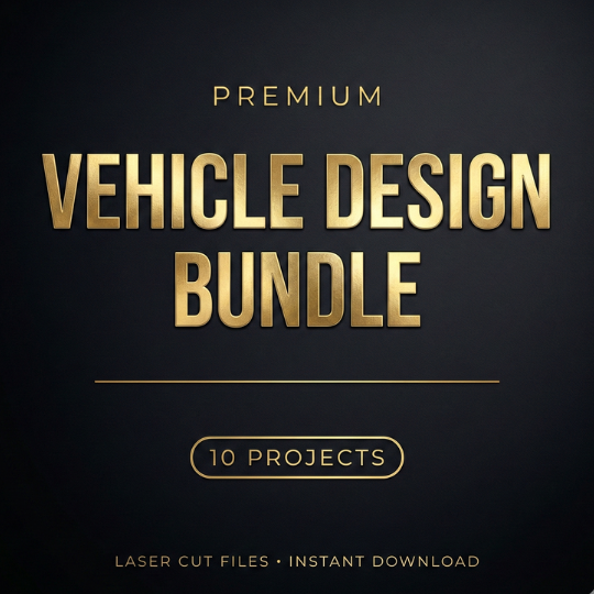Premium Vehicle Design Bundle (10 Projects)